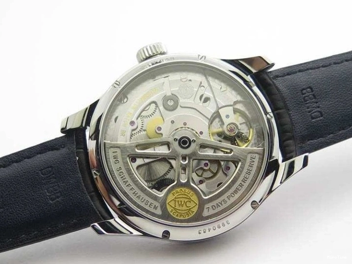 MIROTIME 0208 SportInspired Portuguese Real PR Real Annual Calendar IW503501 YLF 1:1 Best Edition White Dial On Leather Strap A 7241